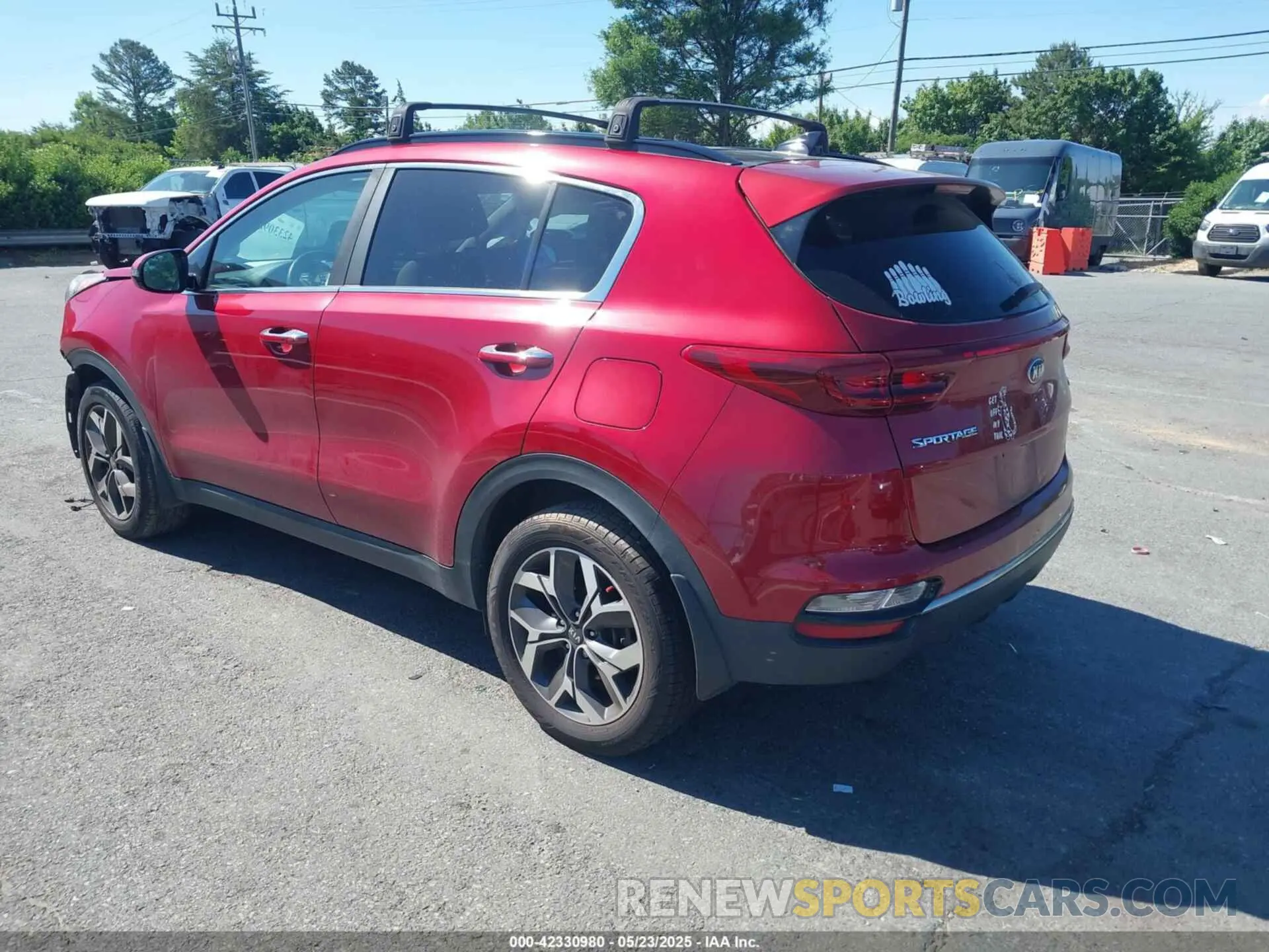 3 fotografías del automóvil dañado KNDPN3AC7L7695034 KIA SPORTAGE 2020