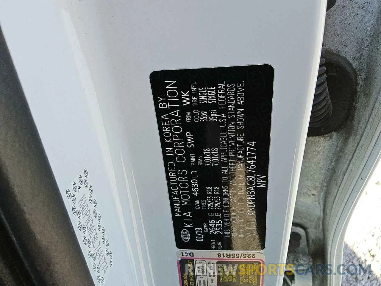 13 fotografías del automóvil dañado KNDPN3AC8L7641774 KIA SPORTAGE 2020
