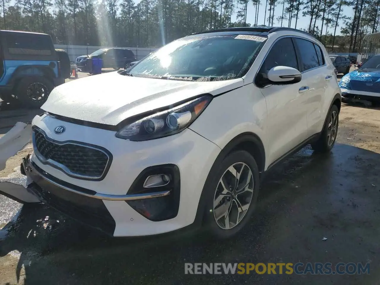 1 fotografías del automóvil dañado KNDPN3AC9L7822575 KIA SPORTAGE 2020