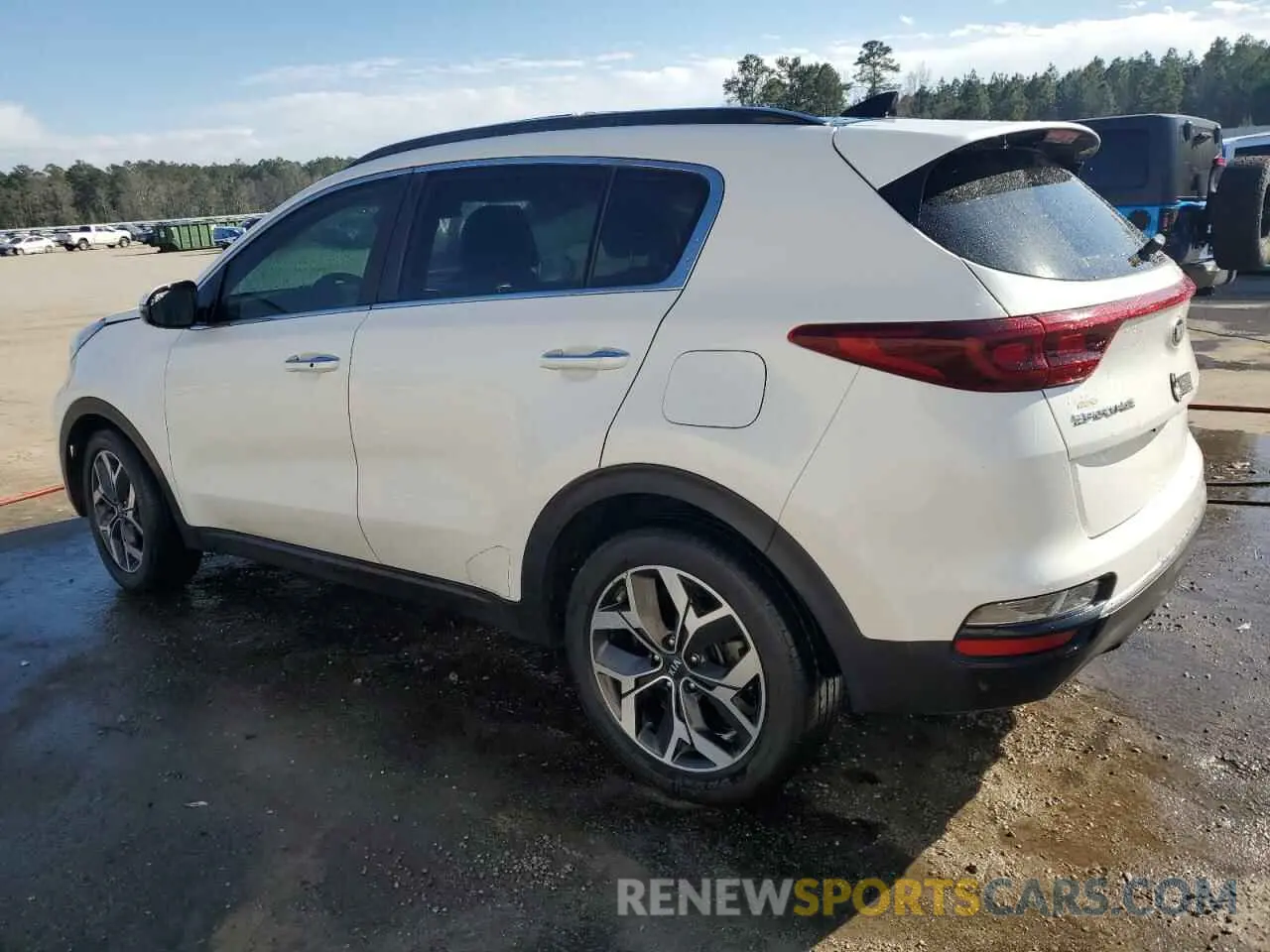 2 fotografías del automóvil dañado KNDPN3AC9L7822575 KIA SPORTAGE 2020