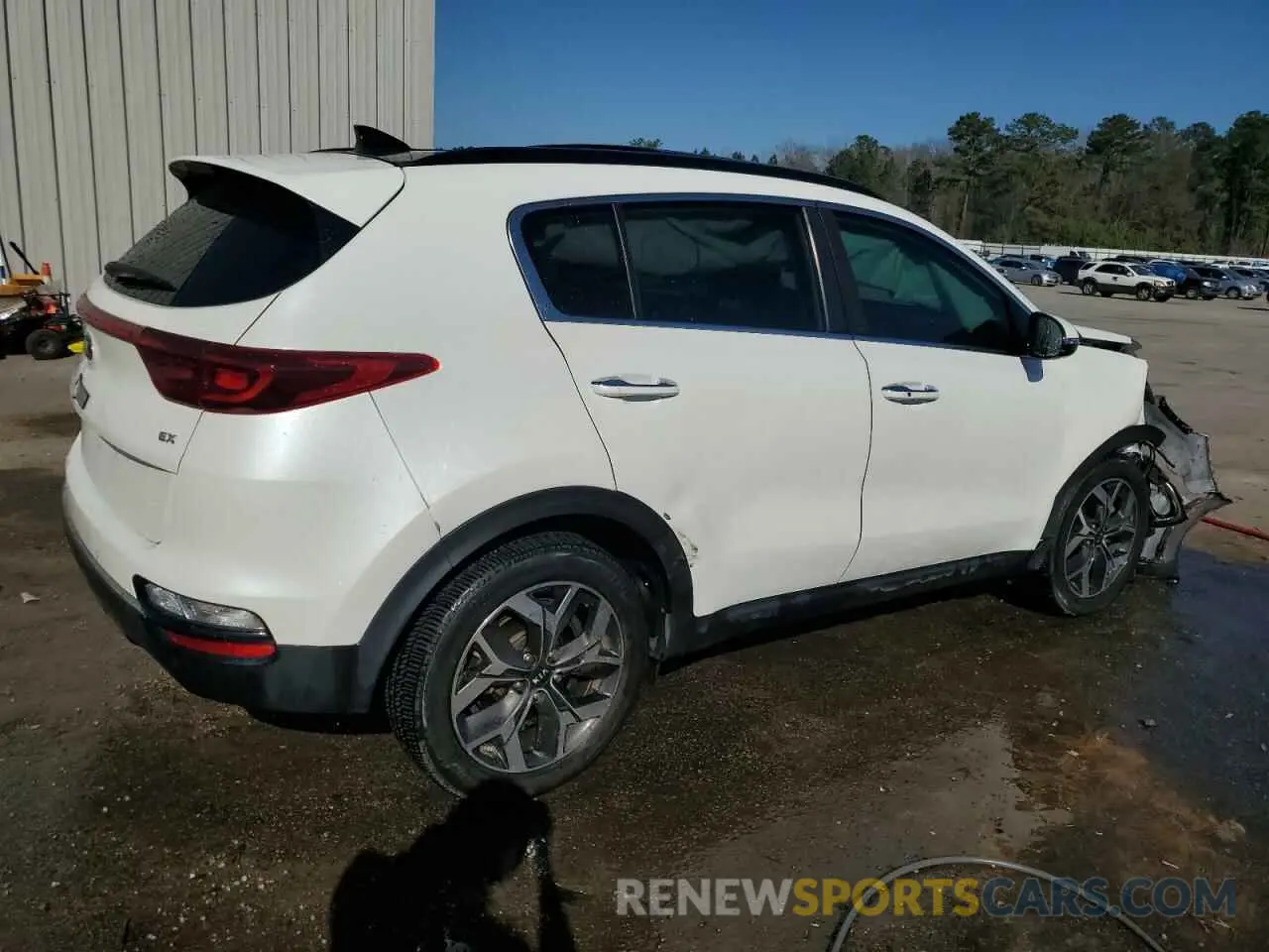 3 fotografías del automóvil dañado KNDPN3AC9L7822575 KIA SPORTAGE 2020