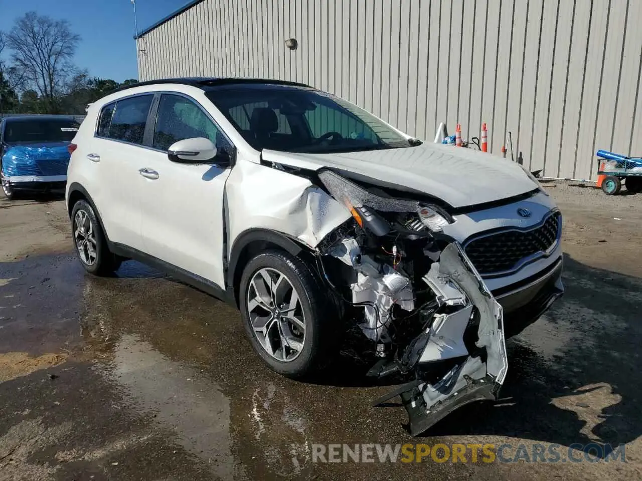 4 fotografías del automóvil dañado KNDPN3AC9L7822575 KIA SPORTAGE 2020