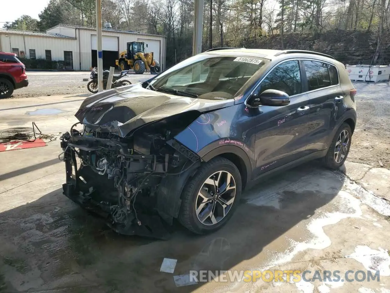 1 fotografías del automóvil dañado KNDPN3ACXL7643817 KIA SPORTAGE 2020