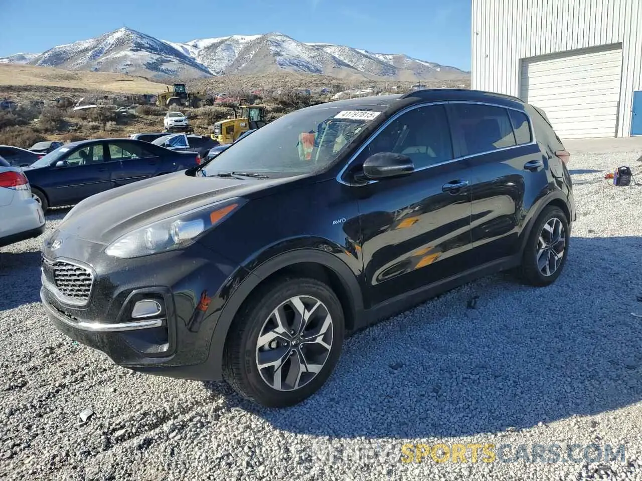 1 fotografías del automóvil dañado KNDPNCAC0L7732277 KIA SPORTAGE 2020