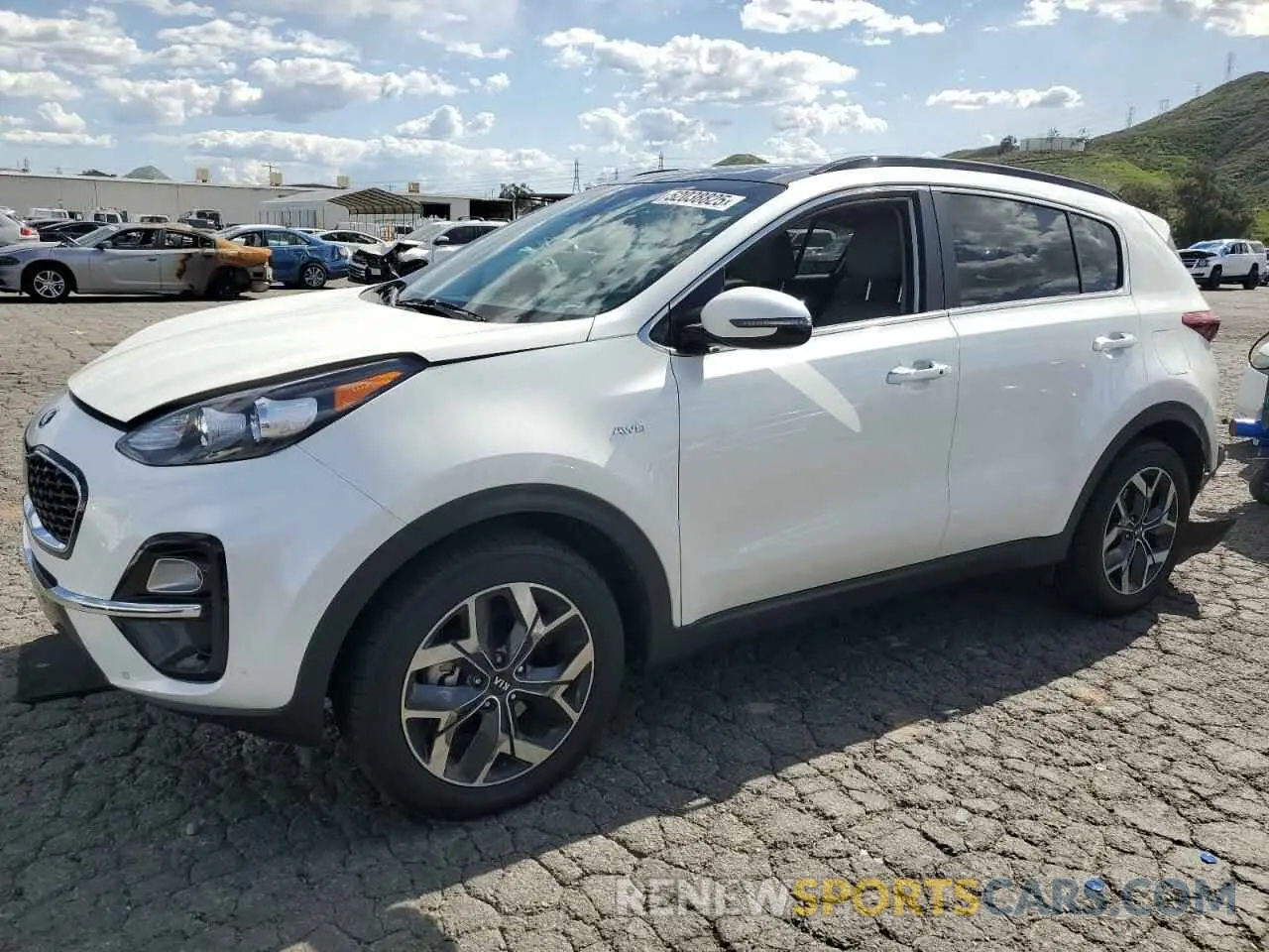 1 fotografías del automóvil dañado KNDPNCAC0L7805972 KIA SPORTAGE 2020