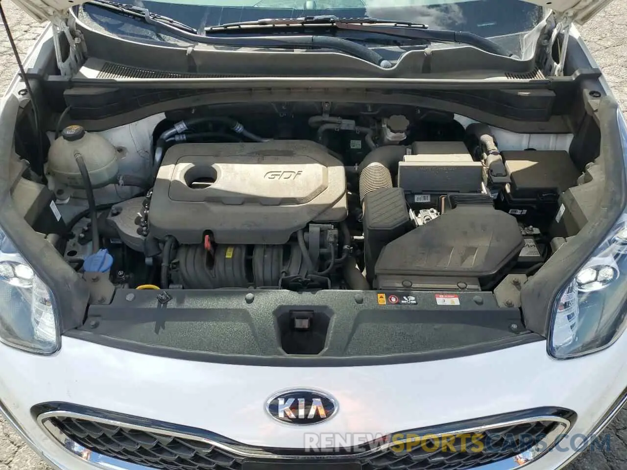 12 fotografías del automóvil dañado KNDPNCAC0L7805972 KIA SPORTAGE 2020