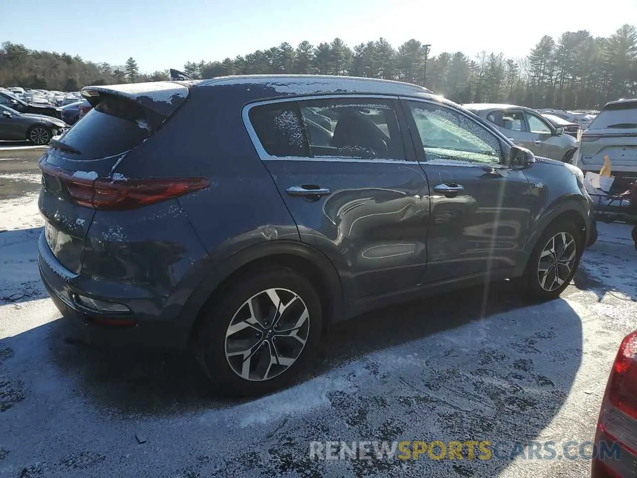 3 fotografías del automóvil dañado KNDPNCAC2L7697919 KIA SPORTAGE 2020