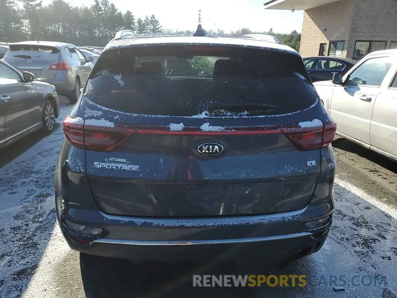 6 fotografías del automóvil dañado KNDPNCAC2L7697919 KIA SPORTAGE 2020