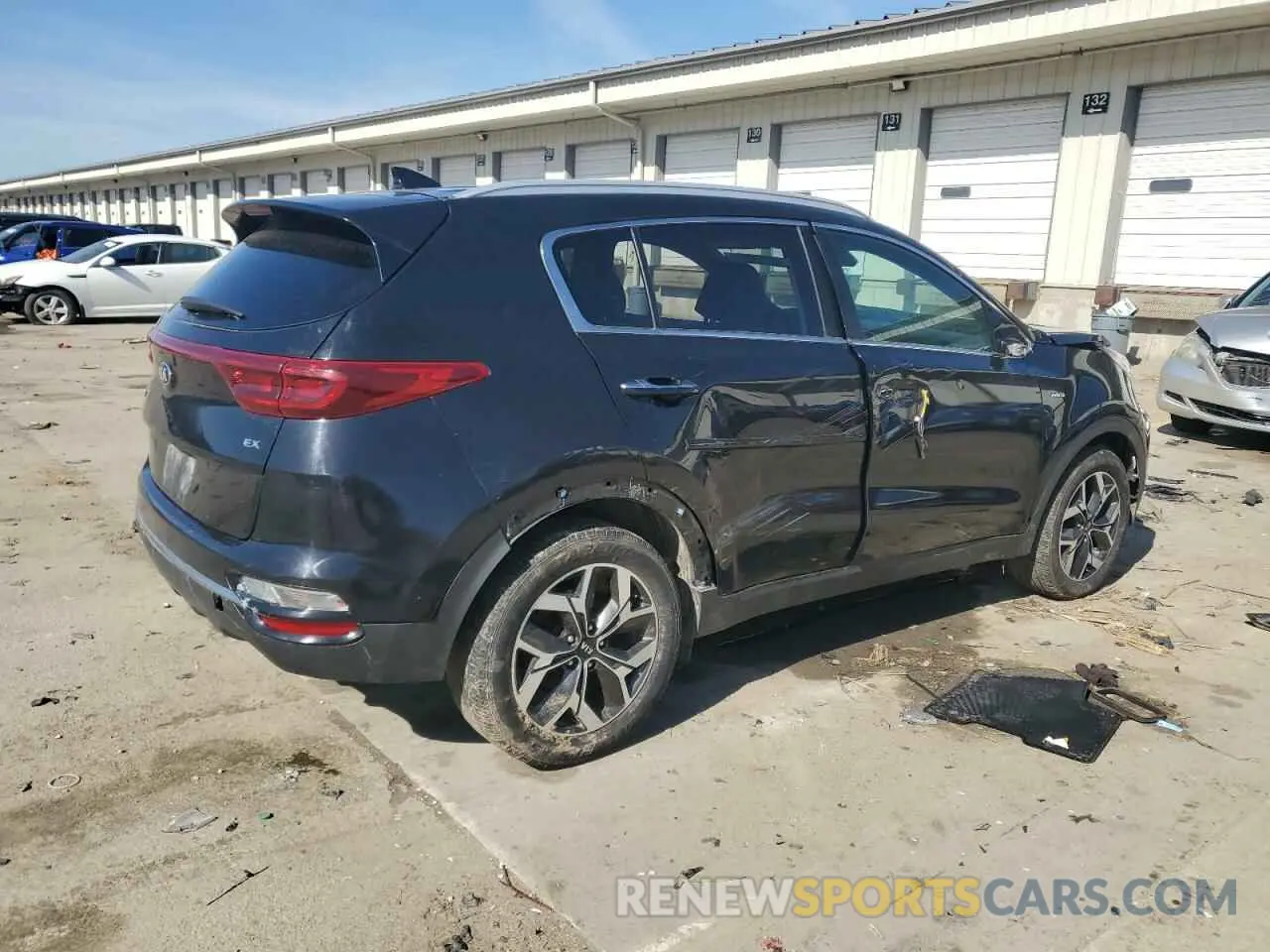 3 fotografías del automóvil dañado KNDPNCAC3L7726392 KIA SPORTAGE 2020