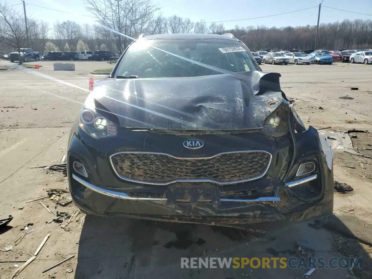 5 fotografías del automóvil dañado KNDPNCAC3L7726392 KIA SPORTAGE 2020