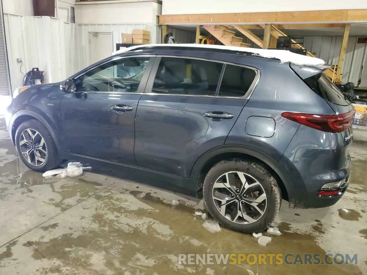 2 fotografías del automóvil dañado KNDPNCAC3L7764432 KIA SPORTAGE 2020