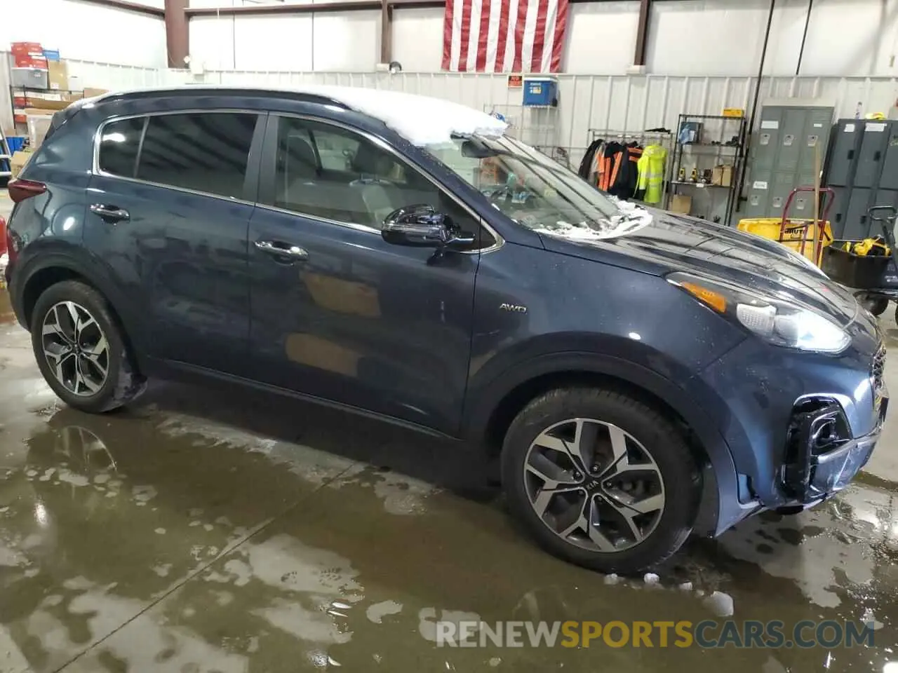 4 fotografías del automóvil dañado KNDPNCAC3L7764432 KIA SPORTAGE 2020