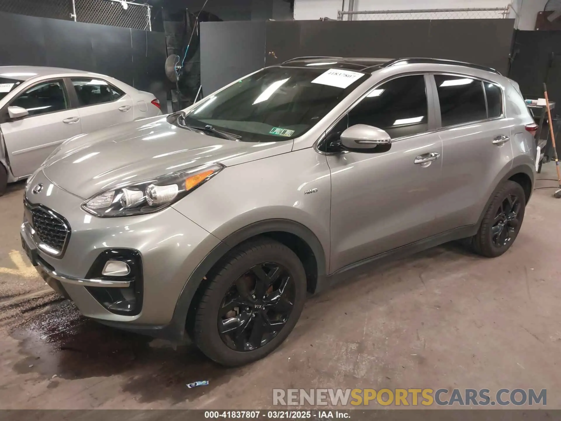 2 fotografías del automóvil dañado KNDPNCAC6L7696725 KIA SPORTAGE 2020