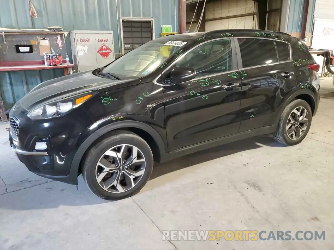 1 fotografías del automóvil dañado KNDPNCAC7L7631897 KIA SPORTAGE 2020