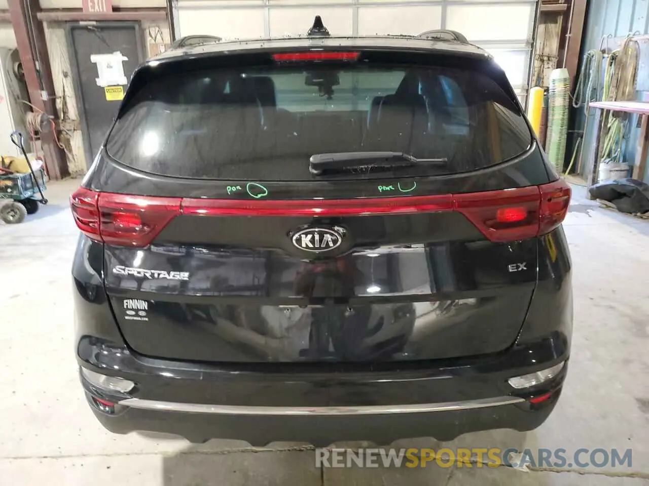6 fotografías del automóvil dañado KNDPNCAC7L7631897 KIA SPORTAGE 2020