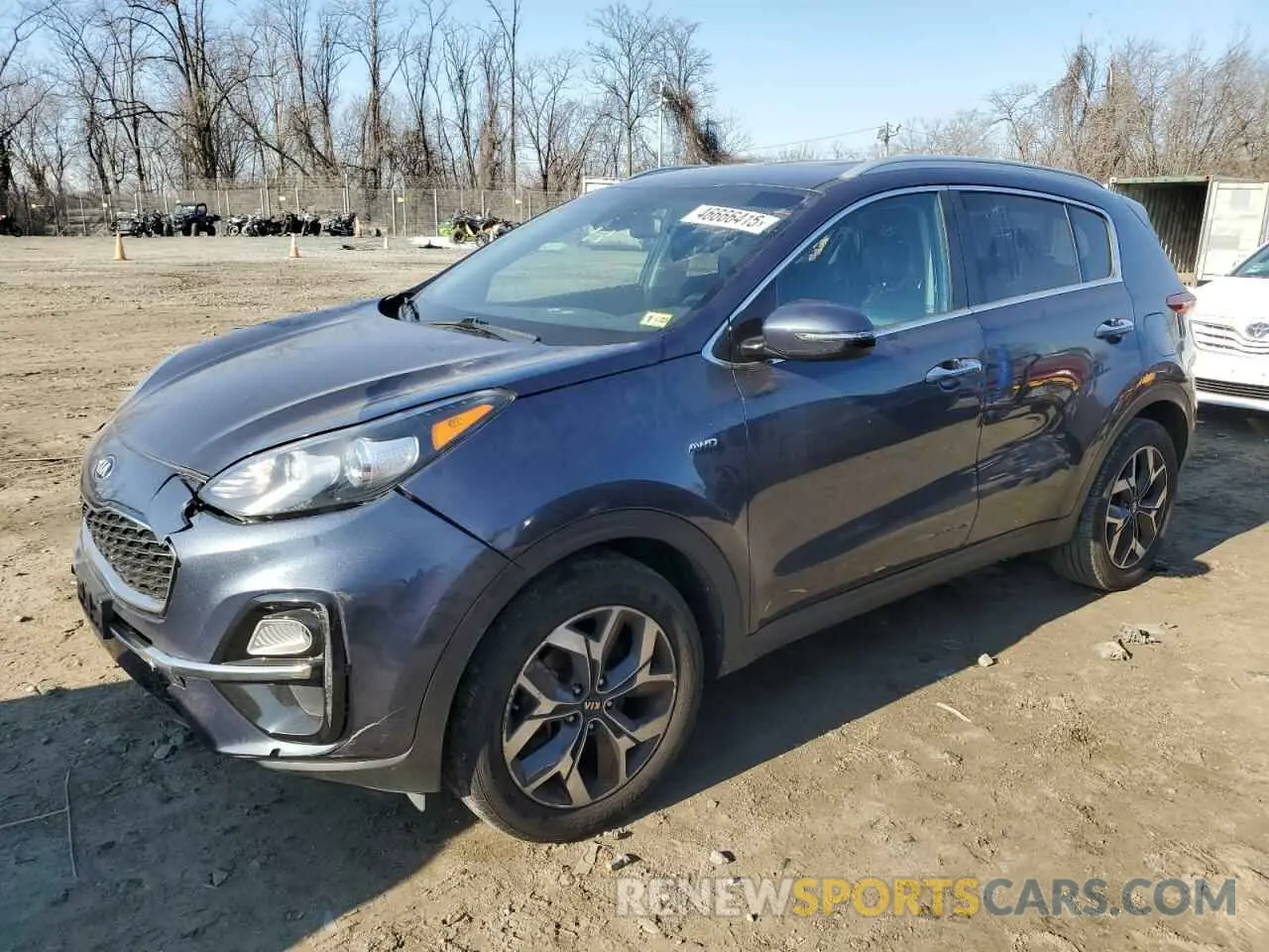 1 fotografías del automóvil dañado KNDPNCAC7L7686396 KIA SPORTAGE 2020