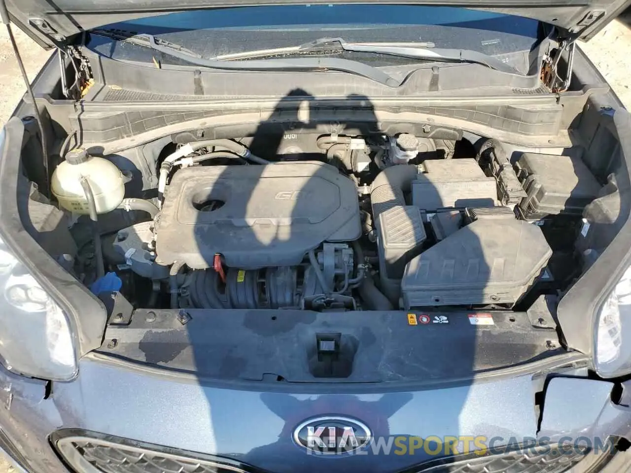 12 fotografías del automóvil dañado KNDPNCAC7L7686396 KIA SPORTAGE 2020