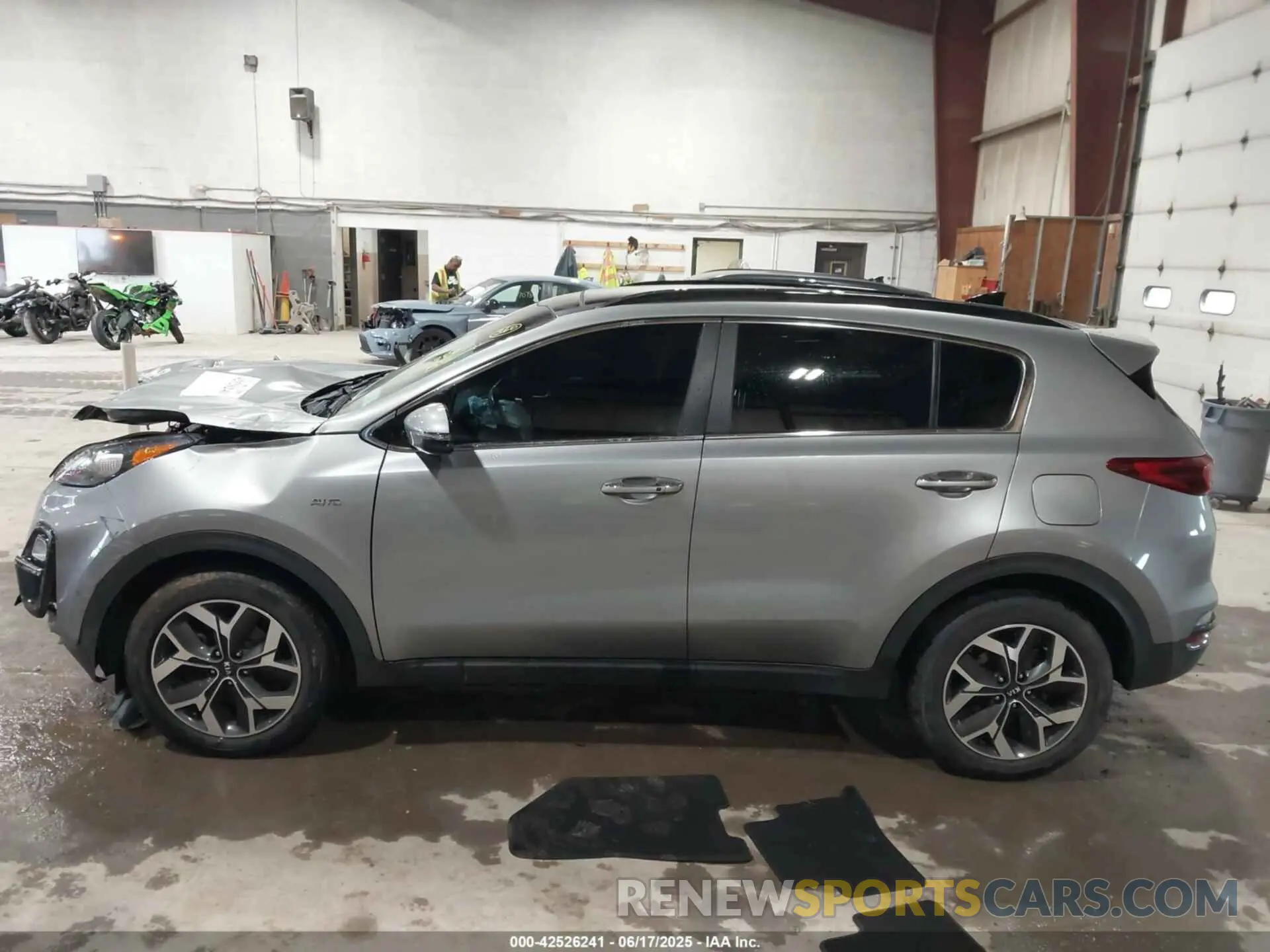 14 fotografías del automóvil dañado KNDPNCAC7L7752297 KIA SPORTAGE 2020