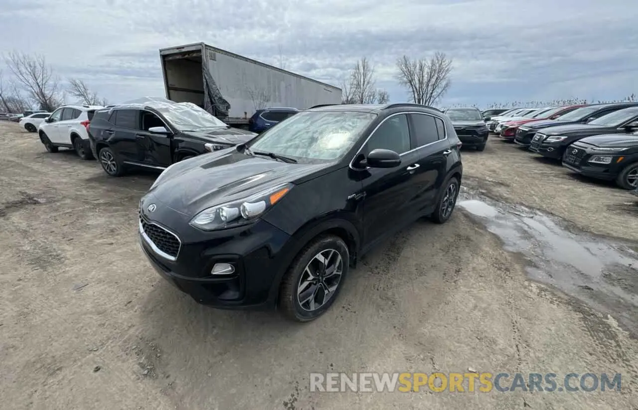 2 fotografías del automóvil dañado KNDPNCACXL7660326 KIA SPORTAGE 2020