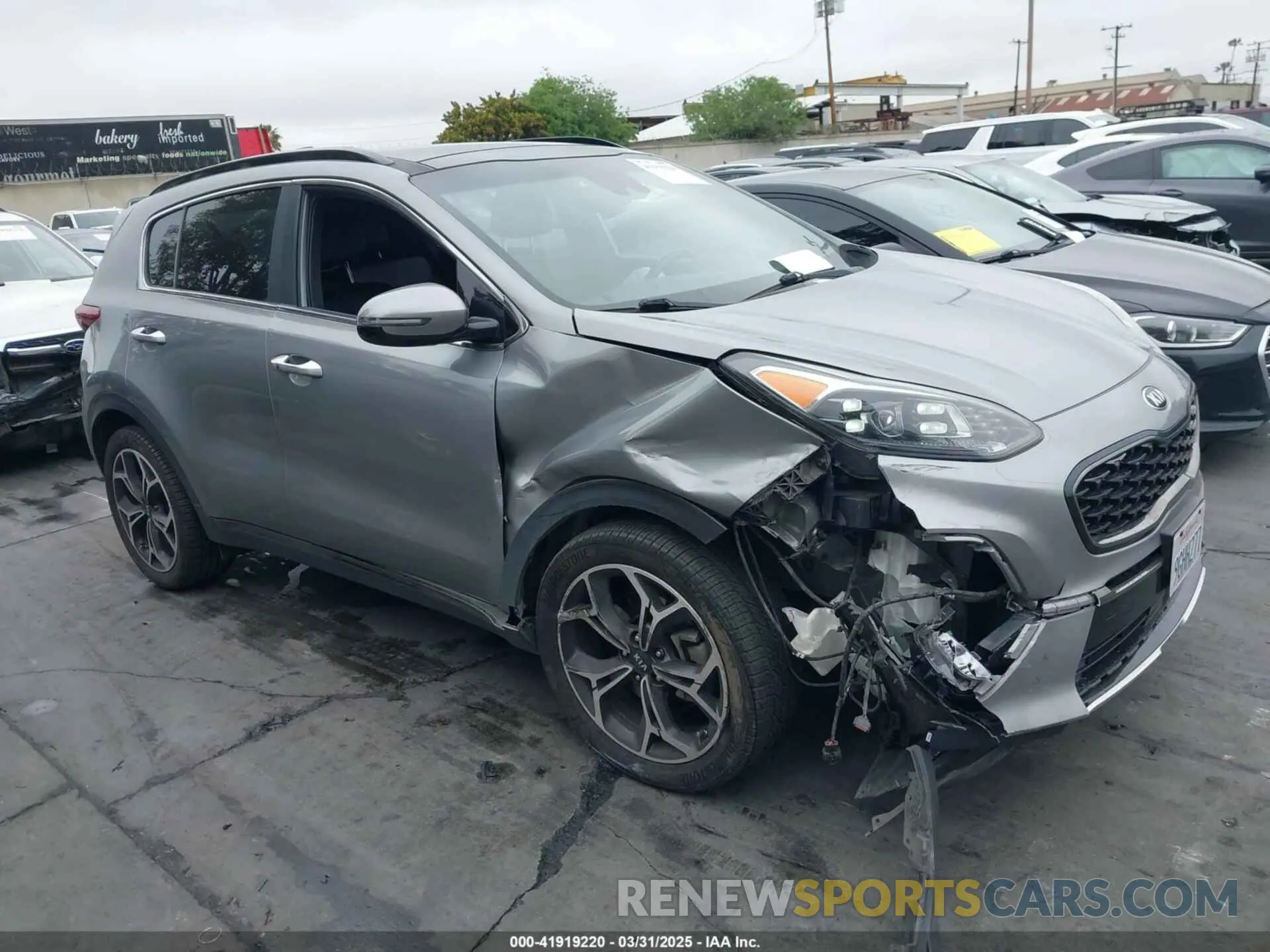1 fotografías del automóvil dañado KNDPR3A66L7704398 KIA SPORTAGE 2020