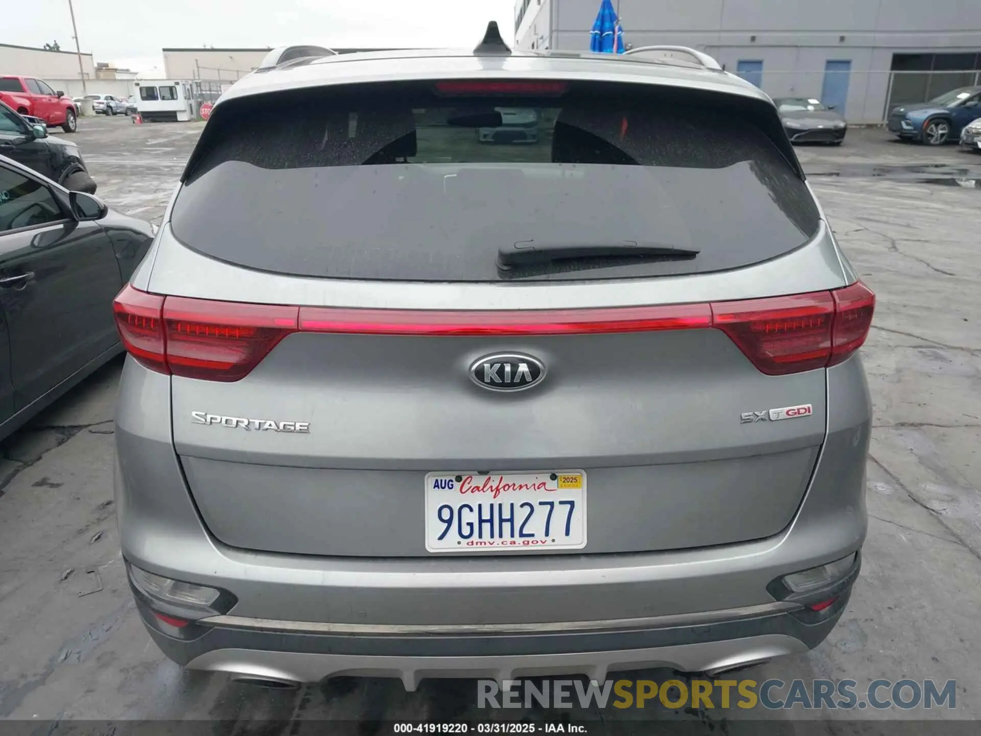 16 fotografías del automóvil dañado KNDPR3A66L7704398 KIA SPORTAGE 2020