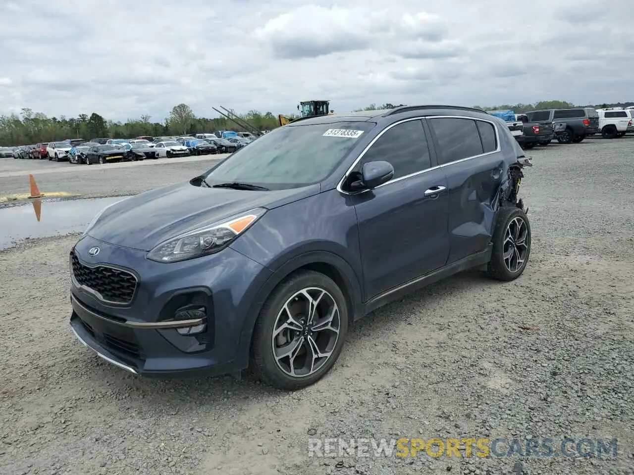 1 fotografías del automóvil dañado KNDPR3A6XL7745391 KIA SPORTAGE 2020