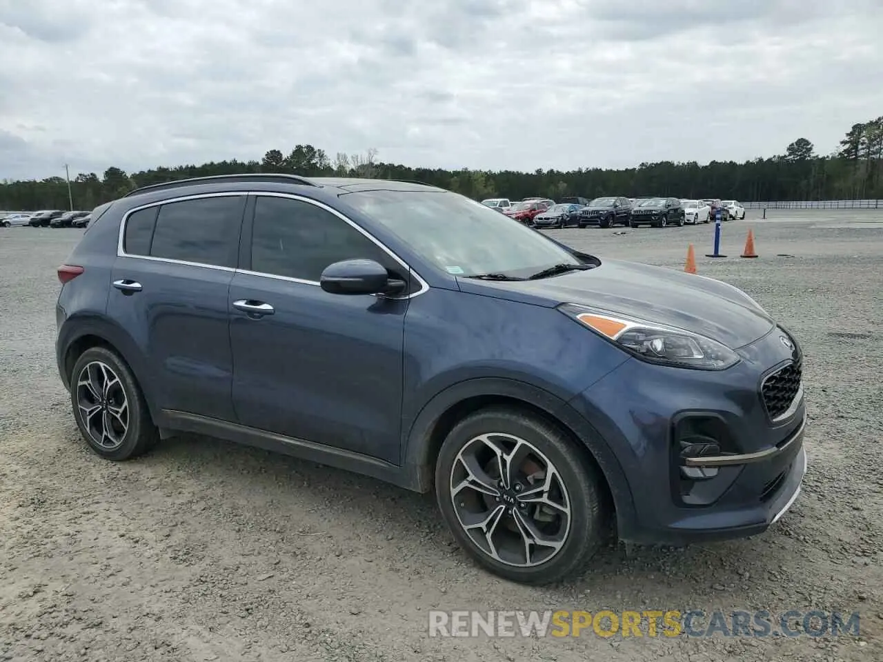 4 fotografías del automóvil dañado KNDPR3A6XL7745391 KIA SPORTAGE 2020