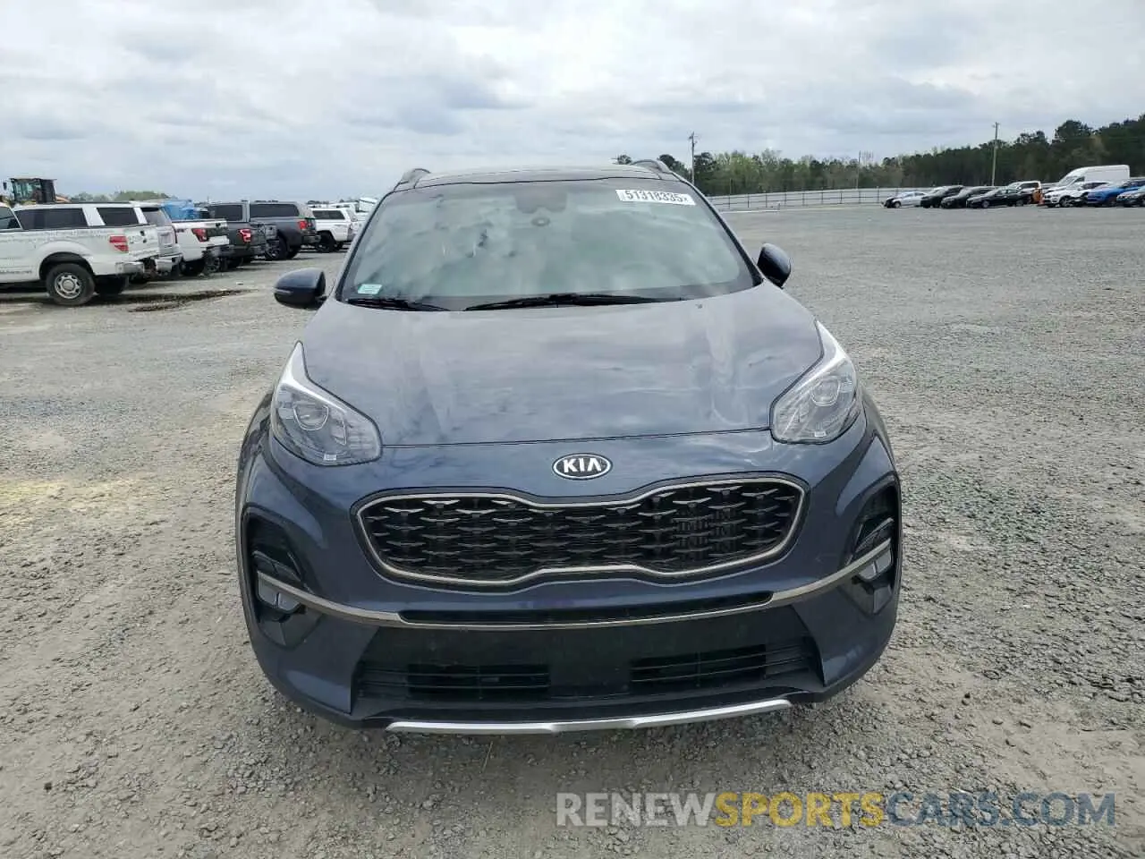 5 fotografías del automóvil dañado KNDPR3A6XL7745391 KIA SPORTAGE 2020