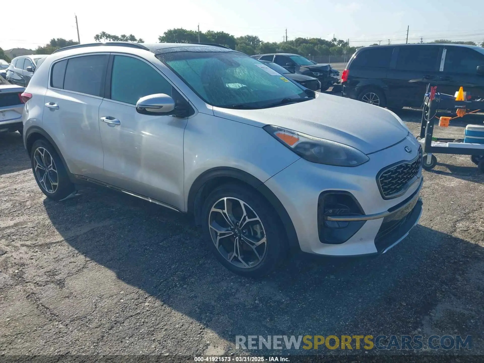 1 fotografías del automóvil dañado KNDPR3A6XL7799077 KIA SPORTAGE 2020