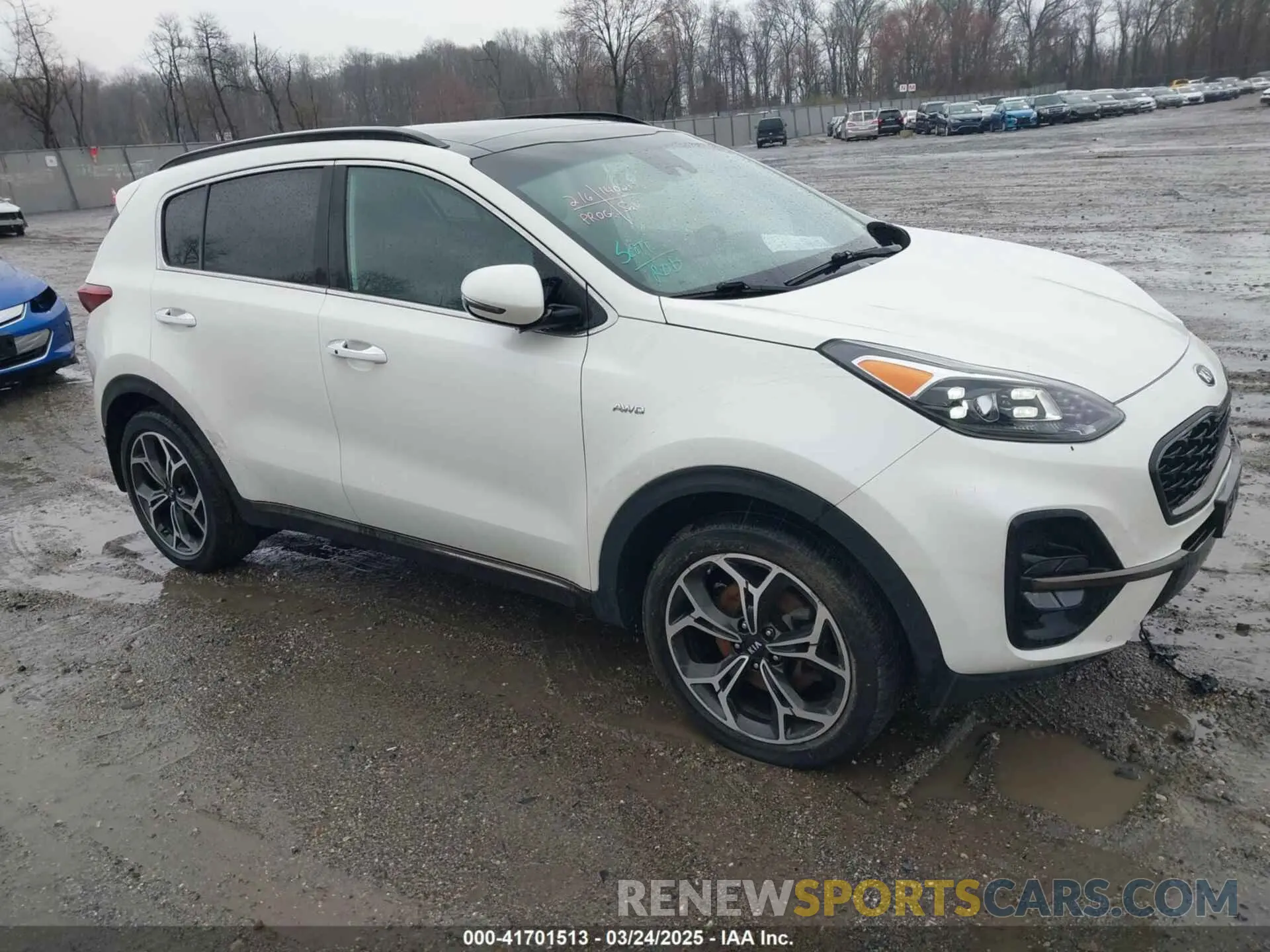 1 fotografías del automóvil dañado KNDPRCA60L7829607 KIA SPORTAGE 2020