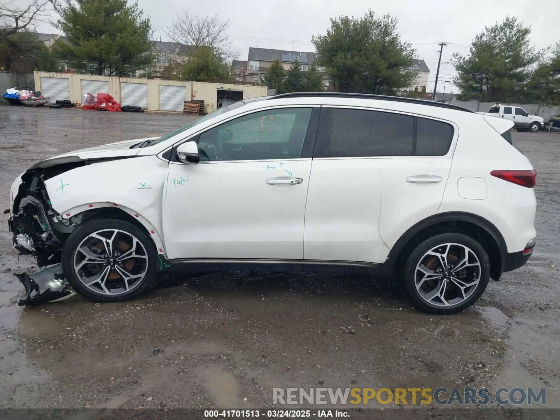 14 fotografías del automóvil dañado KNDPRCA60L7829607 KIA SPORTAGE 2020