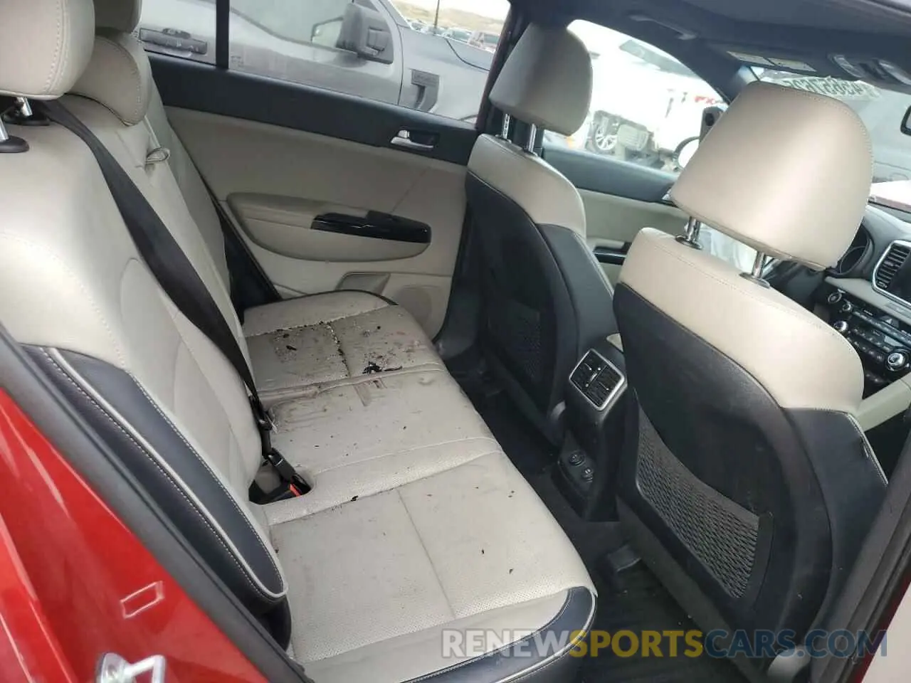 10 fotografías del automóvil dañado KNDPRCA65L7802466 KIA SPORTAGE 2020
