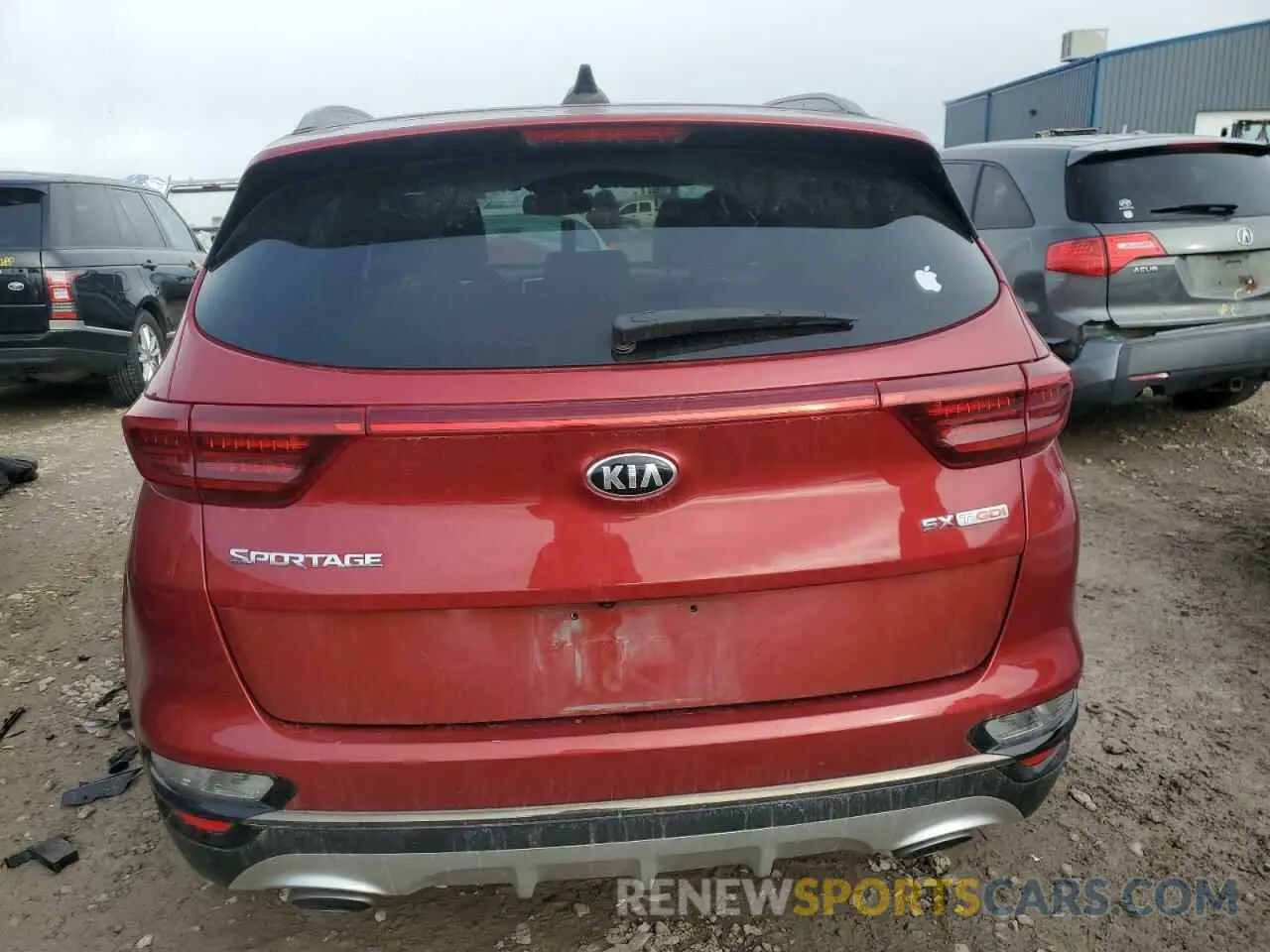 6 fotografías del automóvil dañado KNDPRCA65L7802466 KIA SPORTAGE 2020