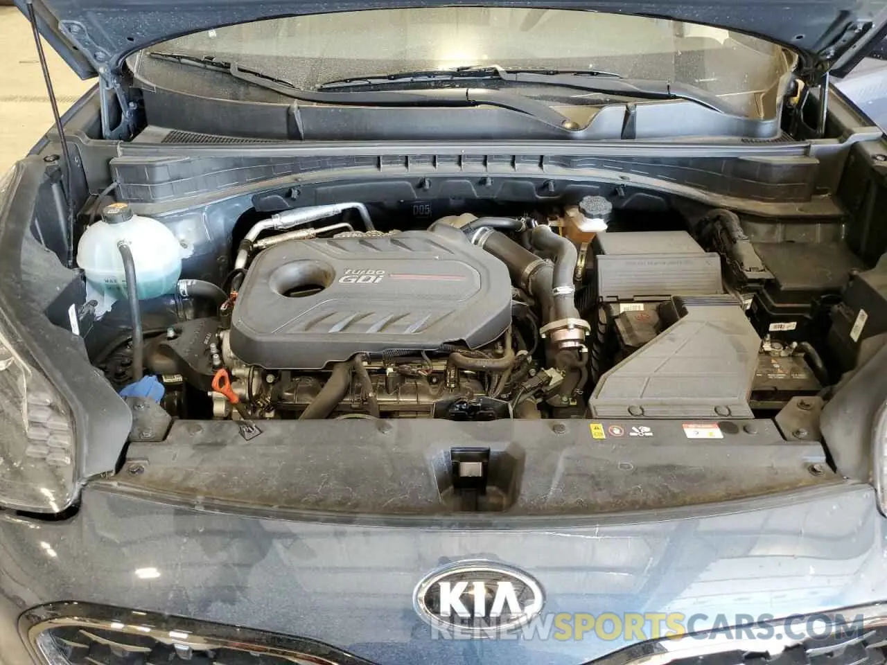 12 fotografías del automóvil dañado KNDPRCA66L7651721 KIA SPORTAGE 2020
