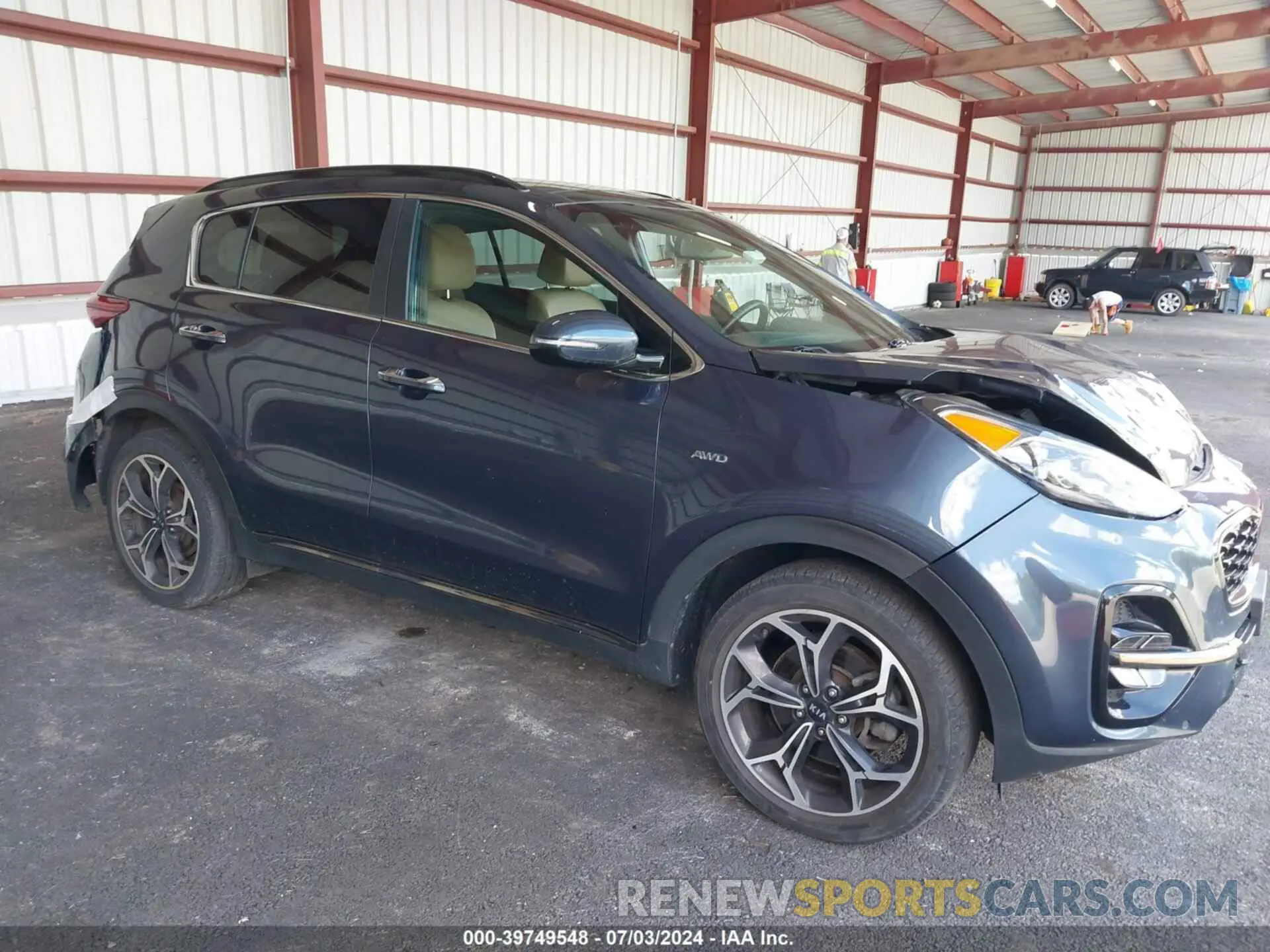 1 fotografías del automóvil dañado KNDPRCA66L7751205 KIA SPORTAGE 2020