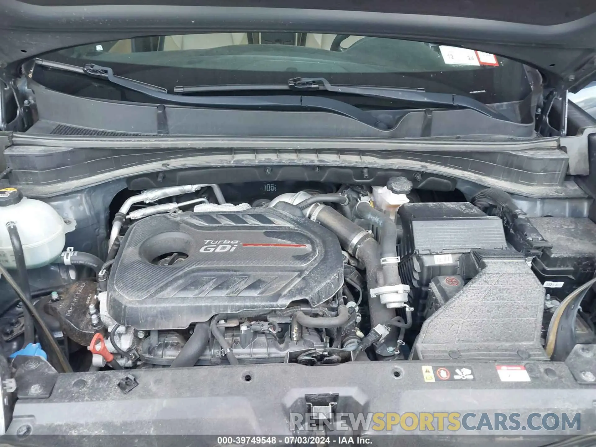 10 fotografías del automóvil dañado KNDPRCA66L7751205 KIA SPORTAGE 2020