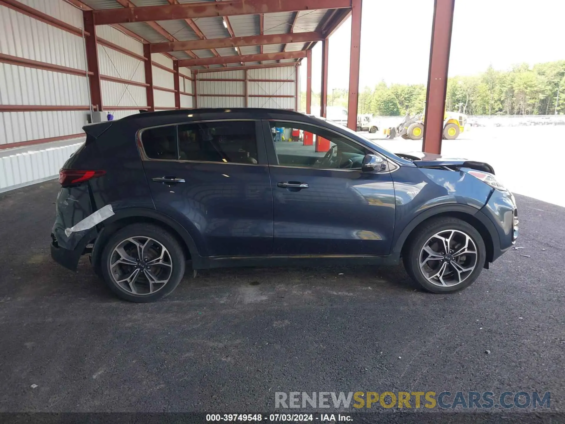 13 fotografías del automóvil dañado KNDPRCA66L7751205 KIA SPORTAGE 2020