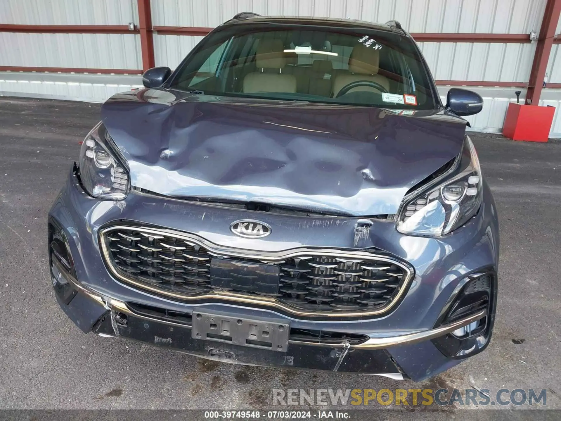 6 fotografías del automóvil dañado KNDPRCA66L7751205 KIA SPORTAGE 2020