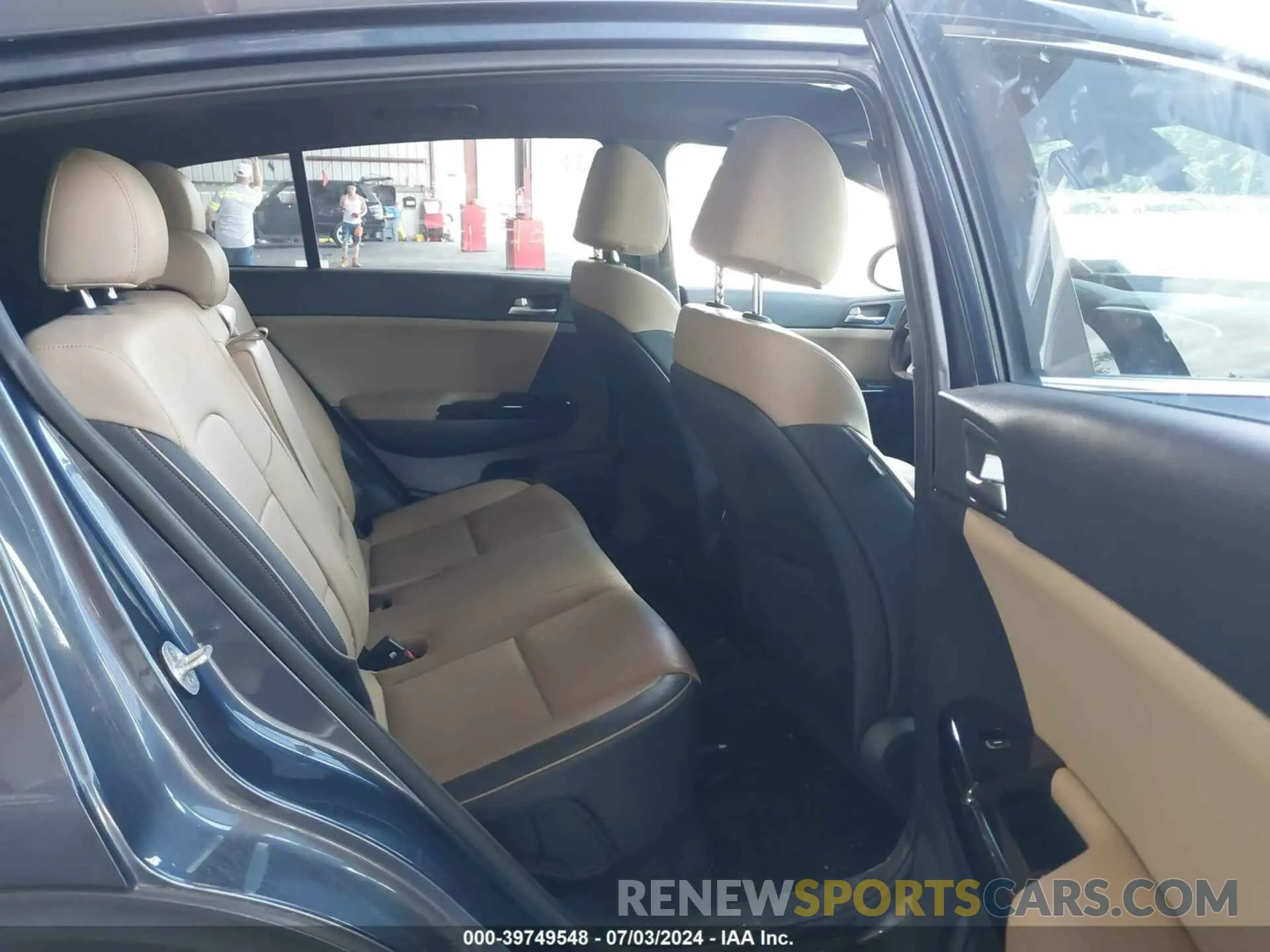 8 fotografías del automóvil dañado KNDPRCA66L7751205 KIA SPORTAGE 2020
