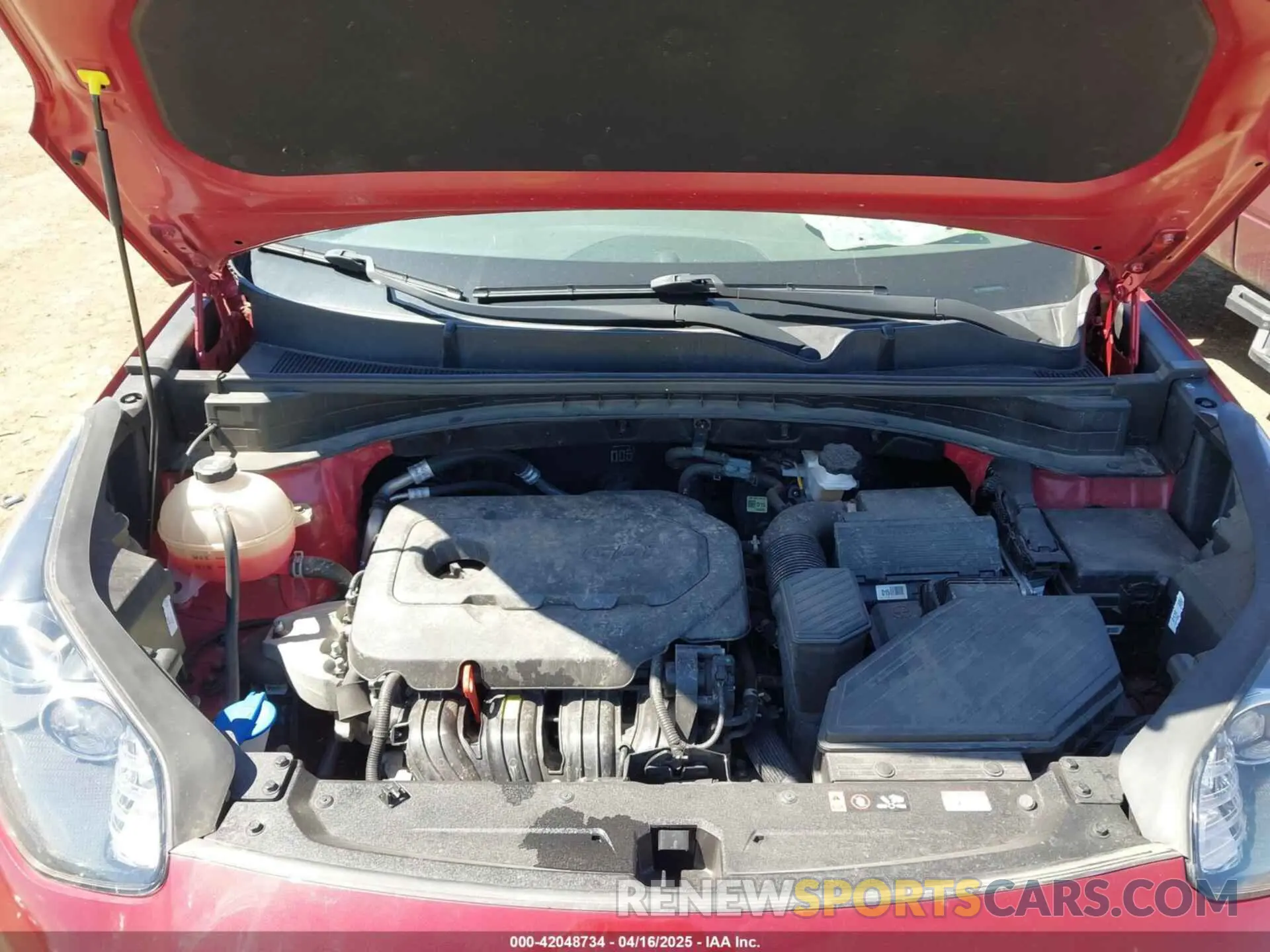 10 fotografías del automóvil dañado KNDP63AC1M7888584 KIA SPORTAGE 2021