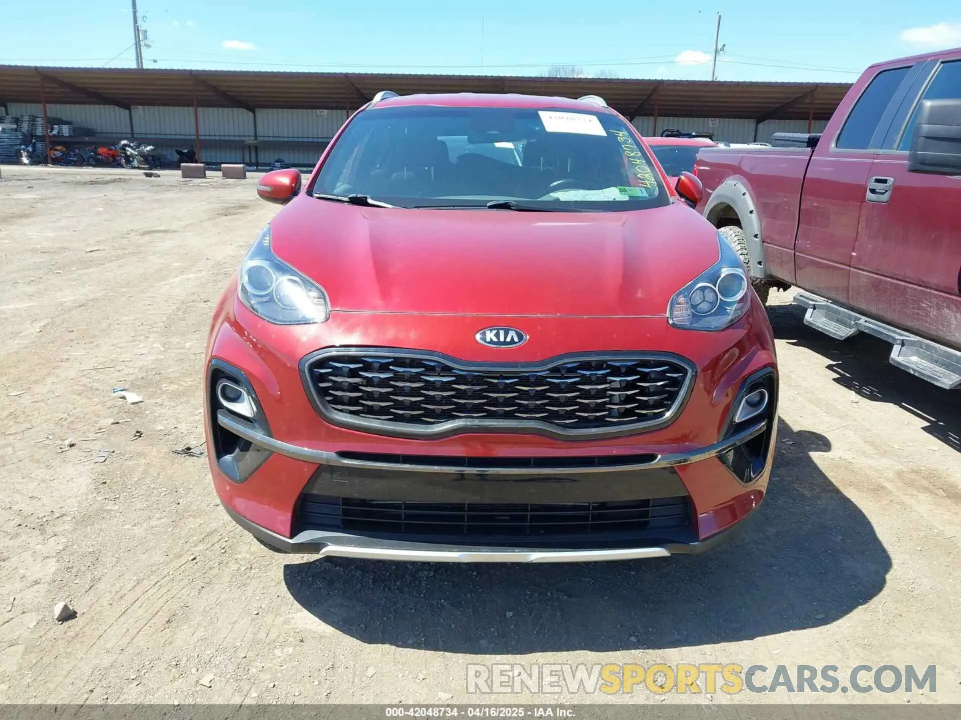 13 fotografías del automóvil dañado KNDP63AC1M7888584 KIA SPORTAGE 2021