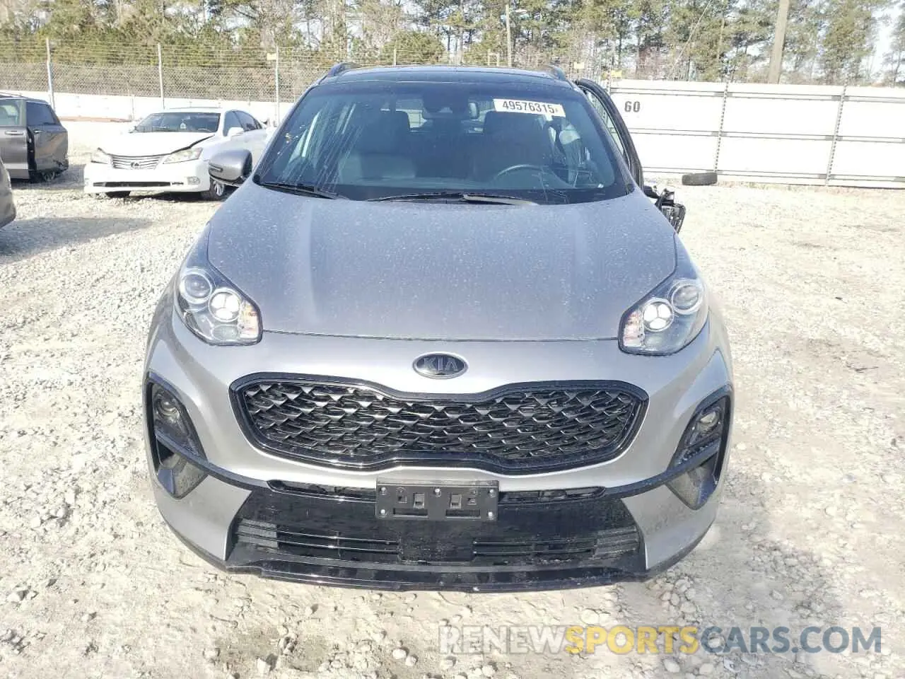 5 fotografías del automóvil dañado KNDP63AC2M7873771 KIA SPORTAGE 2021