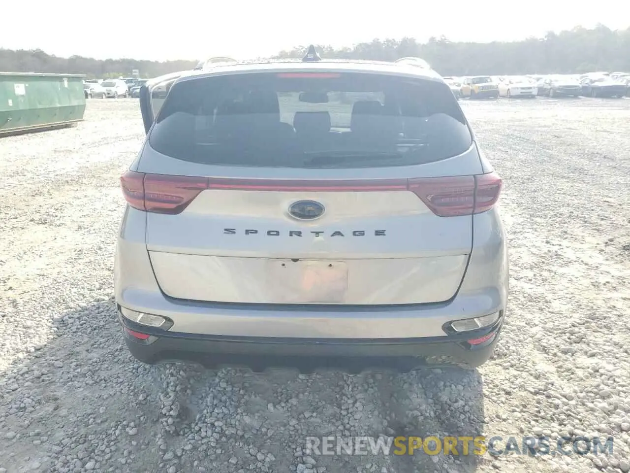 6 fotografías del automóvil dañado KNDP63AC2M7873771 KIA SPORTAGE 2021