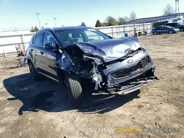 12 fotografías del automóvil dañado KNDP63AC9M7870561 KIA SPORTAGE 2021