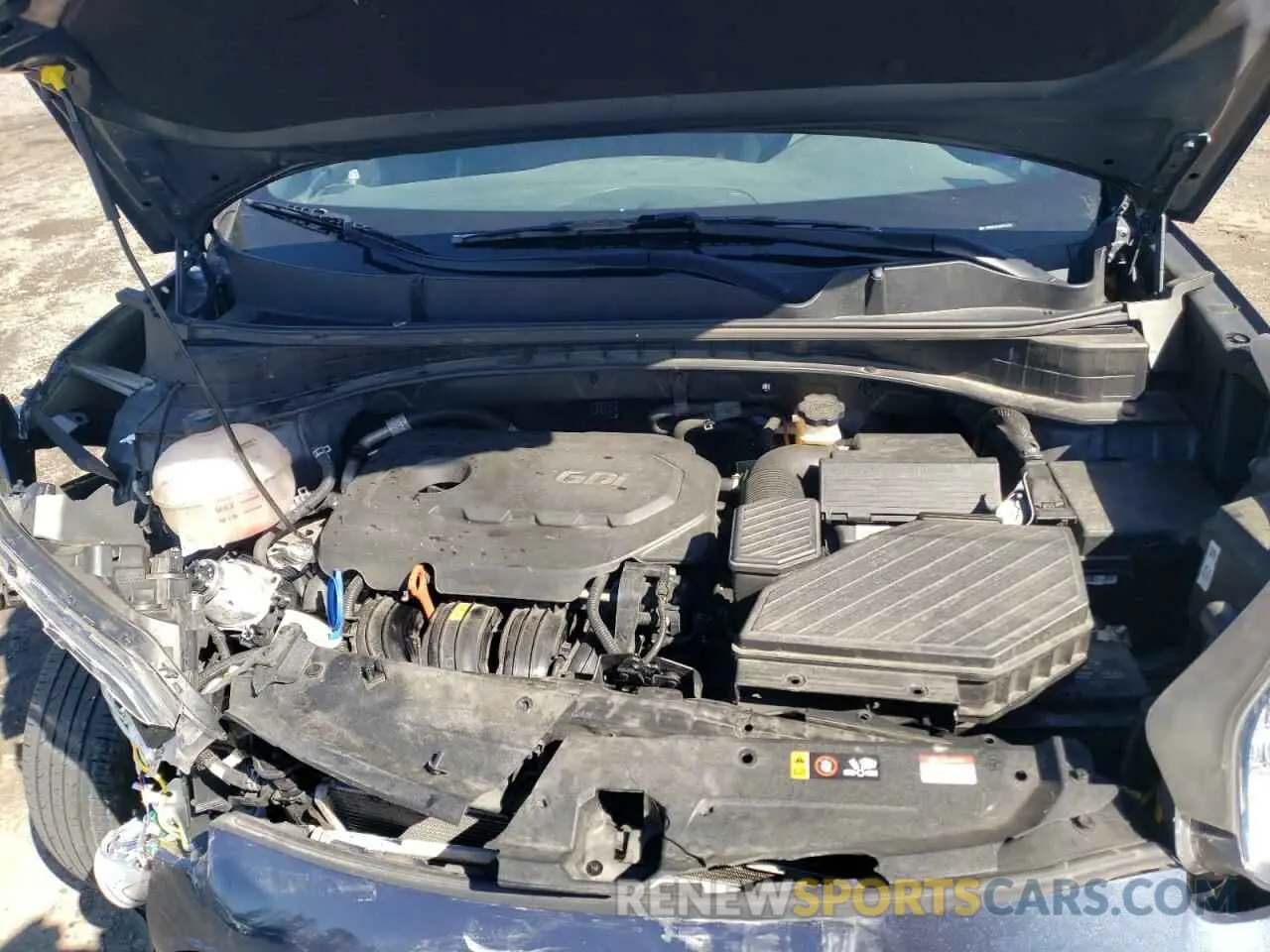 13 fotografías del automóvil dañado KNDP63AC9M7870561 KIA SPORTAGE 2021