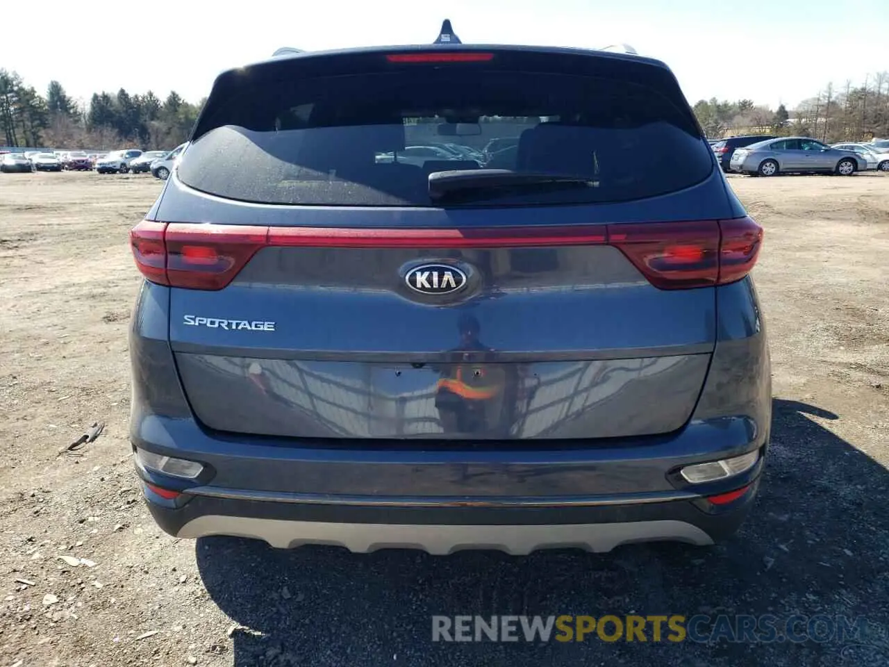 6 fotografías del automóvil dañado KNDP63AC9M7870561 KIA SPORTAGE 2021