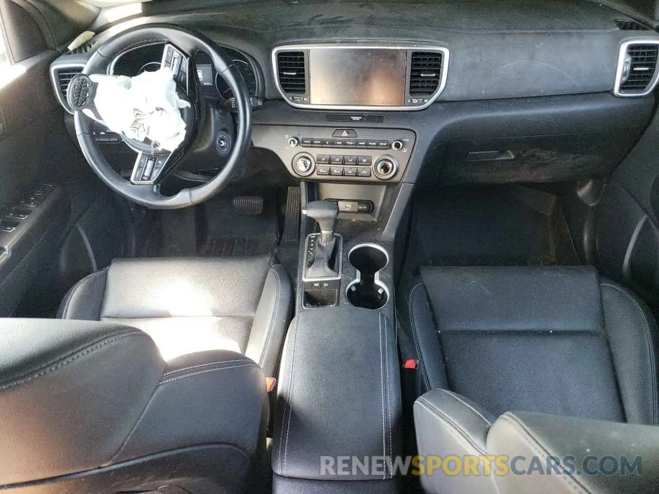 8 fotografías del automóvil dañado KNDP63AC9M7870561 KIA SPORTAGE 2021