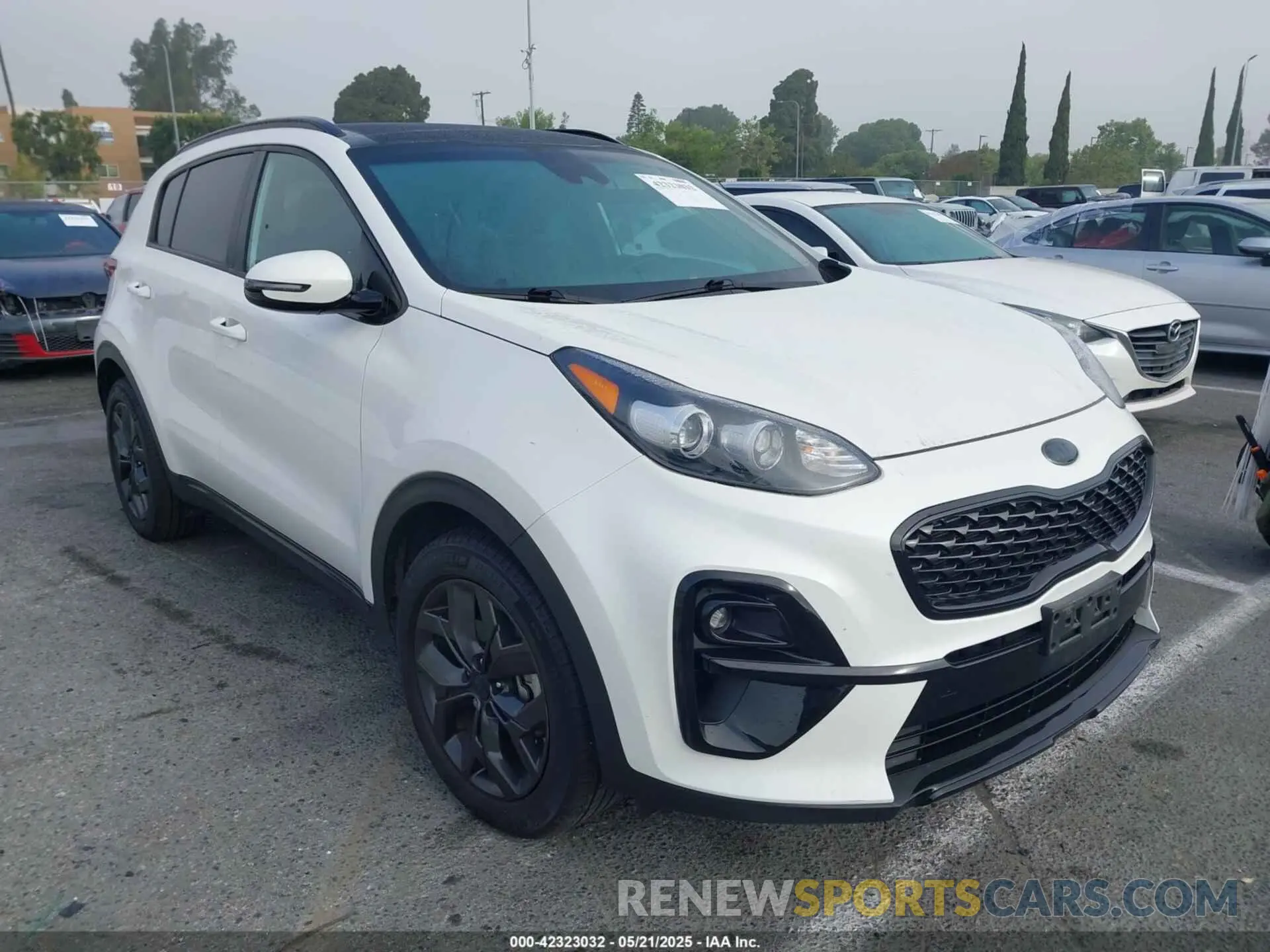 1 fotografías del automóvil dañado KNDP63AC9M7891166 KIA SPORTAGE 2021