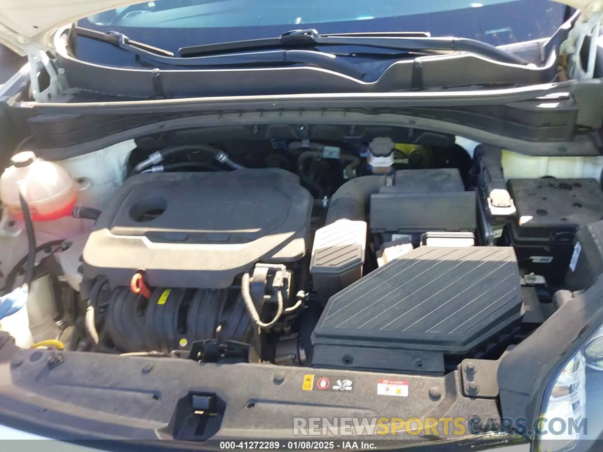 10 fotografías del automóvil dañado KNDP63ACXM7888003 KIA SPORTAGE 2021