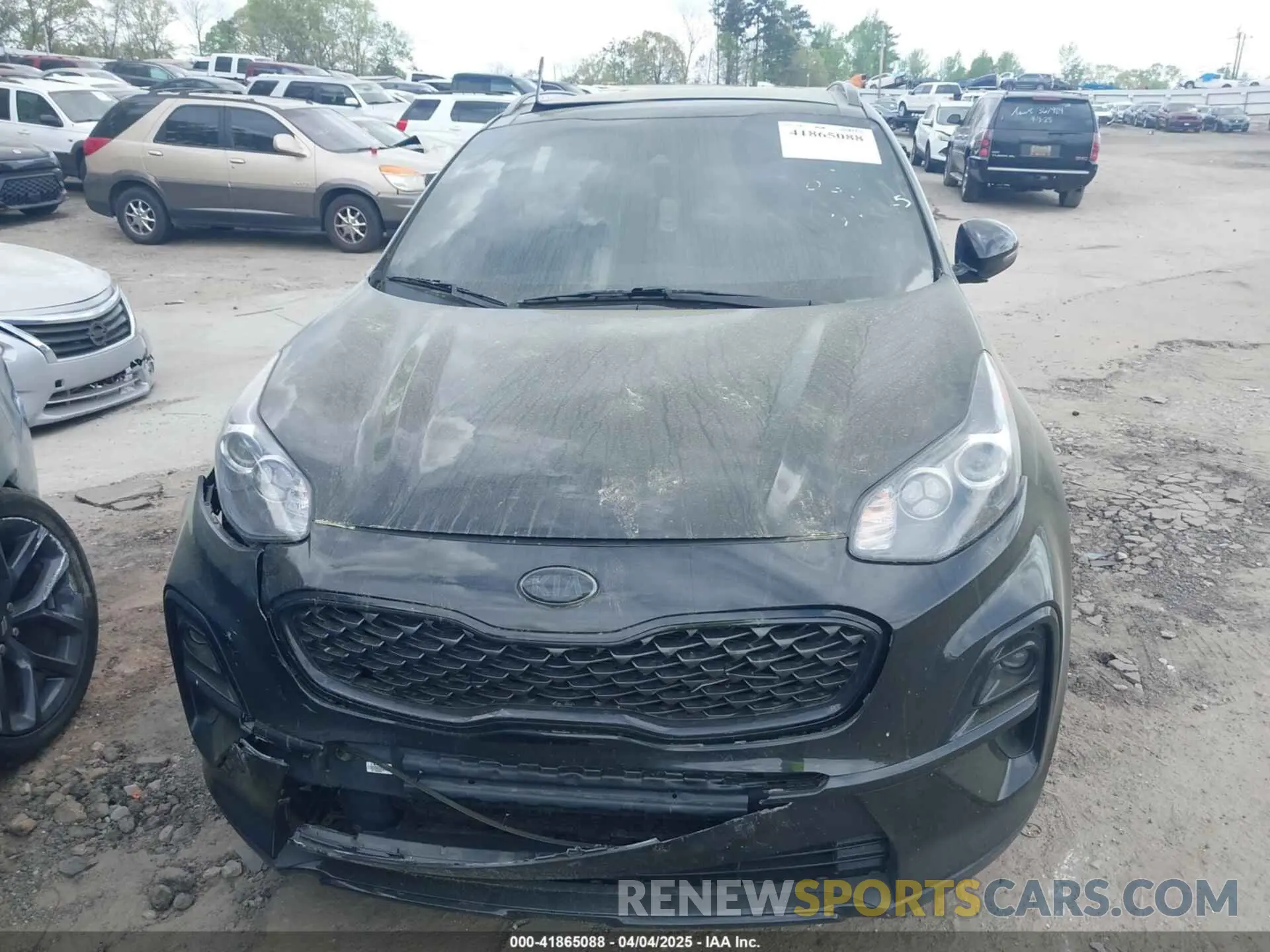 12 fotografías del automóvil dañado KNDP63ACXM7890933 KIA SPORTAGE 2021
